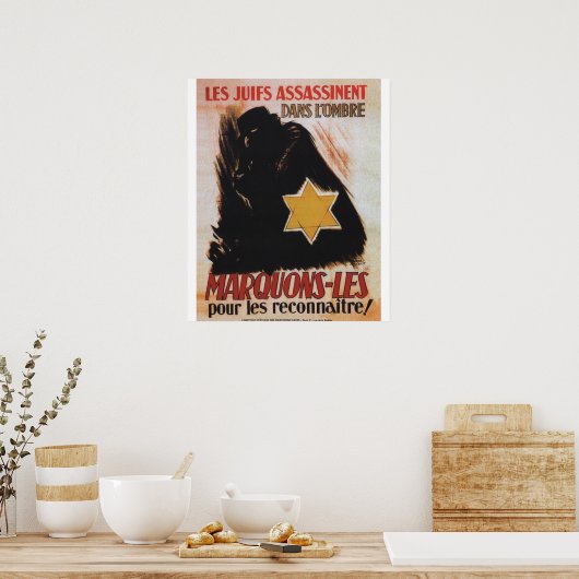 Marquons-les-Propaganda-Poster Poster (Küche)