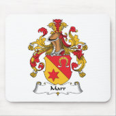 Marr Familienwappen Mousepad (Vorne)