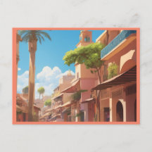 Marrakech ai painting Art