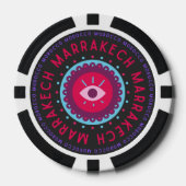 Marrakech Eyes Pokerchips (Vorderseite)