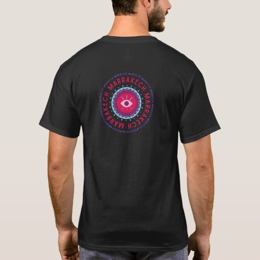Marrakech Eyes T-Shirt (Rückseite)