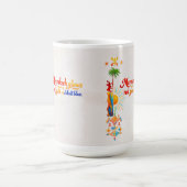 Marrakech Glows – Lebendiges Marokkanisches Kunst- Kaffeetasse (Mittel)