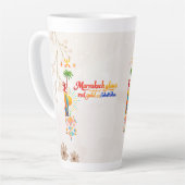 Marrakech Glows – Lebendiges Marokkanisches Kunst- Milchtasse (Linke Ecke)
