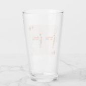 Marrakech Glows – Vibrant Moroccan Art Tee Glas (Rückseite)