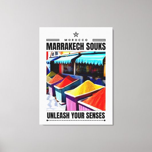 Marrakech Leinwanddruck (Vorderseite)
