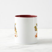 Marrakech Marokko Design Lebendige Reise Kunst Tasse (Zentrum)