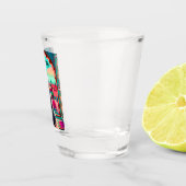 Marrakech Marokko Katze Reisen Tourismus Souvenir Schnapsglas (Rechts)