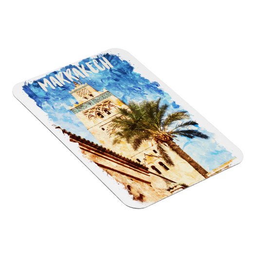 Marrakech Marokko Magnet (Rechte Seite)