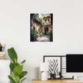 Marrakech Marokko Malerei Art Print Poster (Heimbüro)