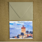 Marrakech Marokko Moschee Reise Postkarte