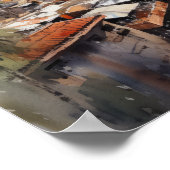 Marrakech Marokko Poster (Ecke)