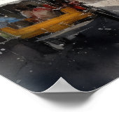 Marrakech Marokko Poster (Ecke)