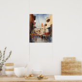 Marrakech Marokko Poster (Küche)