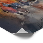 Marrakech Marokko Poster (Ecke)