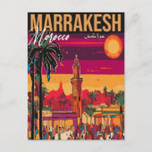 Marrakech Marokko Tourismus Reisen Souvenir Postkarte (Vorderseite)