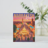 Marrakech Marokko Tourismus Reisen Souvenir Postkarte (Stehend Vorderseite)