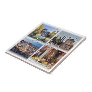 MARRAKECH-Mosaik, Marokko, Fliese