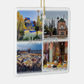 MARRAKECH-Mosaik, Marokko, Keramikornament (Rechts)