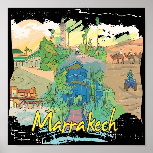 Marrakech Poster (Vorne)