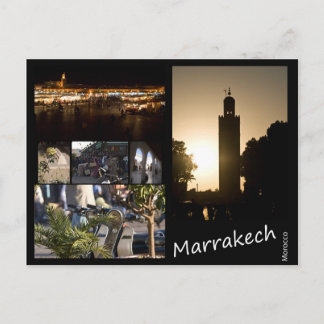 Marrakech Postkarte