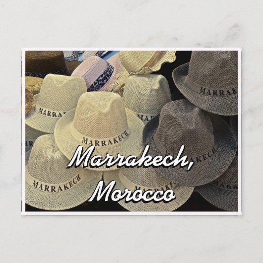 Marrakech Souvenir Postkarte (Vorderseite)