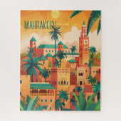 Marrakech Travel Puzzle (Vertikal)