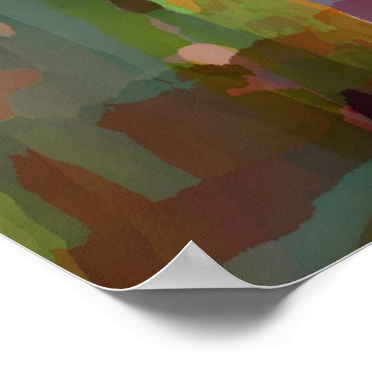 Marrakesch Arches Poster (Ecke)