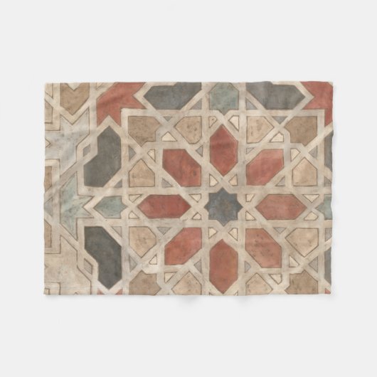 Marrakesch-Design II Fleecedecke (Vorderseite (Horizontal))