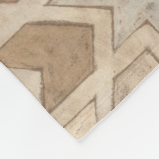 Marrakesch-Design II Fleecedecke (Ecke)