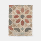 Marrakesch-Design II Fleecedecke (Vorderseite)