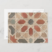 Marrakesch-Design II Postkarte (Vorne/Hinten)