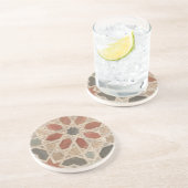 Marrakesch-Design II Sandstein Untersetzer (Seite)