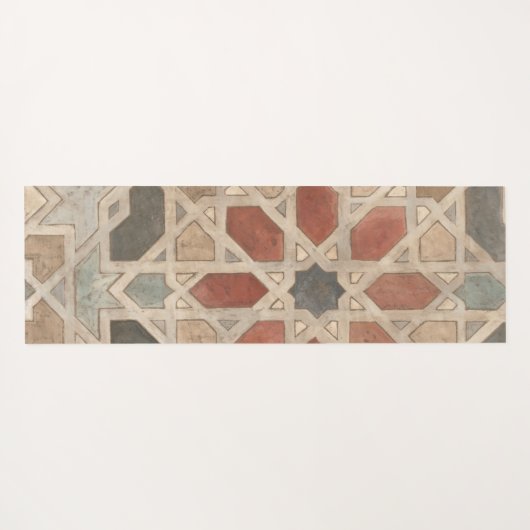 Marrakesch-Design II Yogamatte (Rückseite (Horizontal))