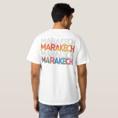 Marrakesch: Farben Marokkos T-Shirt (Schwarz voll)