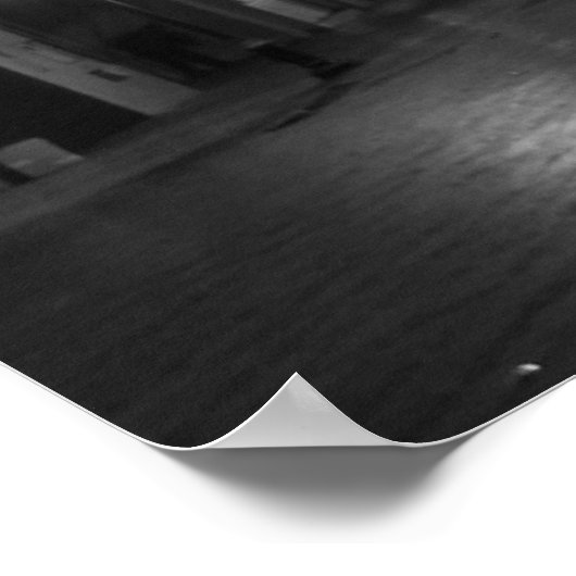 Marrakesch im Morgengrauen Poster (Ecke)