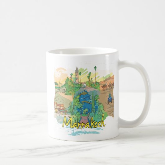 Marrakesch Kaffeetasse (Rechts)