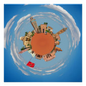 Marrakesch kleiner Planet Marokko Reisetourismus l Poster (Vorderseite)
