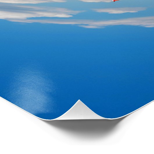 Marrakesch kleiner Planet Marokko Reisetourismus l Poster (Ecke)