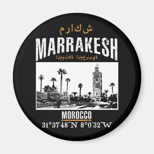 Marrakesch Magnet (Vorne)