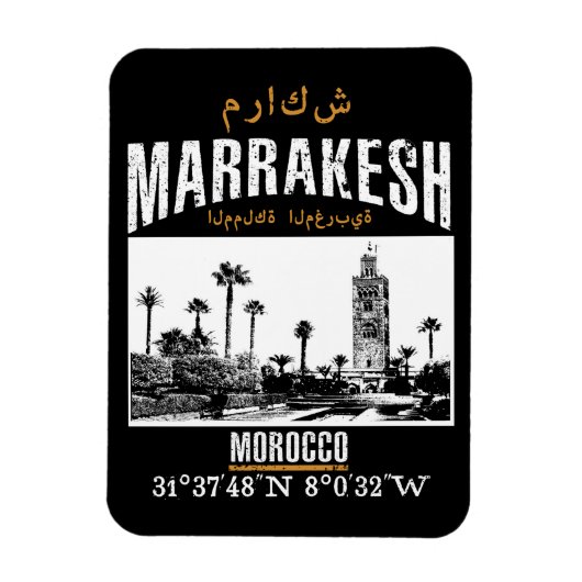 Marrakesch Magnet (Vertikal)