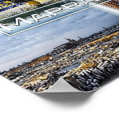 Marrakesch - Marocco - Mosaik - Poster (Ecke)