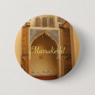 Marrakesch, Marokko Button