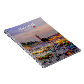 Marrakesch, Marokko - Jemaa el Fnaa Platz Notizblock (Rechte Seite)