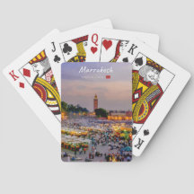 Marrakesch, Marokko - Jemaa el Fnaa Platz