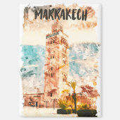 Marrakesch Marokko Koutoubia Moschee Magnet (Vorderseite)