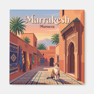 Marrakesch Marokko Magnet