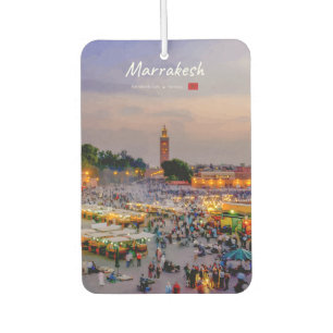 Marrakesch, Marokko - Platz Jemaa el-Fnaa Autolufterfrischer