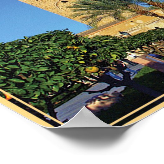 Marrakesch - Marokko Poster (Ecke)