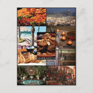 Marrakesch - Marokko - Postkarte