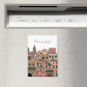 Marrakesch Marokko Reise Magnet (In Situ (Geschirrspüler))